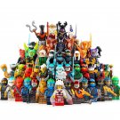 48pcs Collection Ninjago Forbidden Spinjitzu Ice Samurai Oni Masks Minifigures