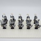 10pcs Castle Kingdoms Falcon Knight (Dragon armor and Falcon shield) Minifigures