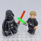2pcs Star Wars Luke Skywalker Vs Darth Vader Minifigures Toys