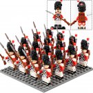 16pcs Napoleonic Wars Swiss Soldiers the Swiss Grenadier Army Minifigures