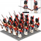 16pcs Napoleonic Wars French Imperial Guard Line Infantry Grenadier Minifigures