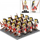 16pcs Napoleonic Wars the Spanish Cuirassier Cavalry Army Soldiers Minifigures