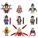 9pcs Demon Slayer Kimetsu no Yaiba Yoriichi Kokushibo Muzan Hantengu Minifigures