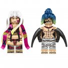 2pcs Daki and Gyutaro Demon Slayer Kimetsu no Yaiba Minifigures