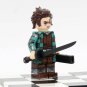 Demon Slayer Kamado Tanjiro (Checkered Suit) Minifigures Weapon and Accessories