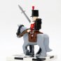 Napoleonic Wars Cavalry British Infantry Sergeant Minifigures Horse Accessories