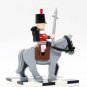 Napoleonic Wars Cavalry British Infantry Sergeant Minifigures Horse Accessories