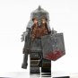 The Hobbit Heavy Armour Iron Hills Dwarf Warrior Minifigures Weapons Accessories