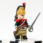 French 2nd Dragoon Regiment Officer Minifigures Accessories Napoleonic Wars