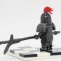 The Qin Dynasty Heavy Armour Halberd Soldier Minifigures Weapons Accessories