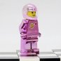 Spaceman Astronaut Metallic Pink Minifigures Accessories
