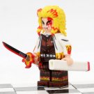 Demon Slayer Kimetsu no Yaiba Rengoku Kyojuro Minifigures Weapon and Accessories