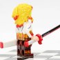 Demon Slayer Kimetsu no Yaiba Rengoku Kyojuro Minifigures Weapon and Accessories