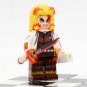 Demon Slayer Kimetsu no Yaiba Rengoku Kyojuro Minifigures Weapon and Accessories
