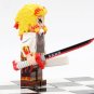 Demon Slayer Kimetsu no Yaiba Rengoku Kyojuro Minifigures Weapon and Accessories
