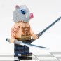 Demon Slayer Hashibira Inosuke Minifigures Weapons and Accessories Blocks Toys