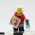 Christmas Woman Mrs Claus Custom Minifigures Accessories Building Blocks Toys