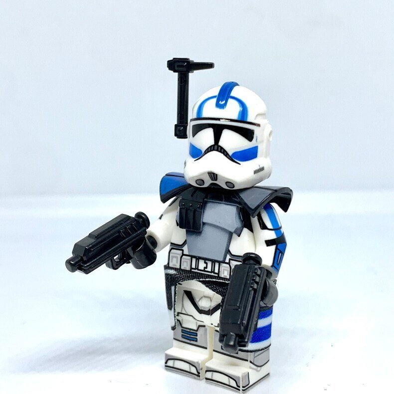 Star Wars Echo 501st Legion Clone ARC Trooper Minifigures Building Blocks Toys