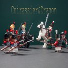 11pcs Napoleonic Wars British soldiers French Cuirassier Dragoon Minifigures Toy