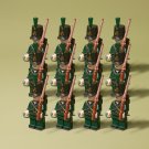12pcs Napoleonic Wars British 95th Rifles Regiment Infantry Soldiers Minifigures