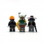 3pcs Star Wars Bounty Hunter Boba Fett Fennec Shand Cad Bane Minifigures Toys