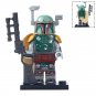 3pcs Star Wars Bounty Hunter Boba Fett Fennec Shand Cad Bane Minifigures Toys