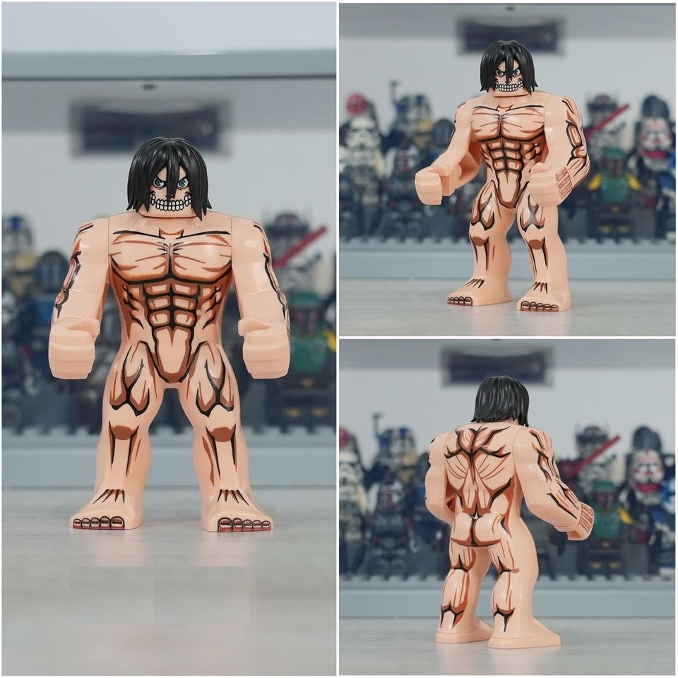 Attack Titan (Eren Yeager) Attack on Titan Anime Series Minifigures Building Toy
