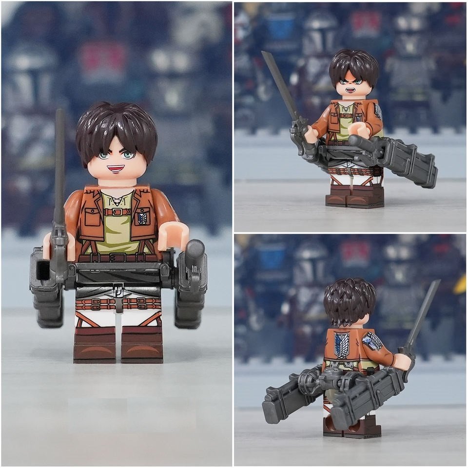 Eren Jaeger (Scout Regiment) Attack on Titan Minifigures Building Blocks Toys