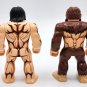 8pcs Attack on Titan Anime Series Eren Mikasa Levi The Titans Minifigures Toys