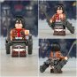 2pcs Eren and Mikasa Attack on Titan TV Series Minifigures Building Blocks Toys