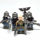 4pcs Warhammer 40K Death Korps of Krieg Pyro Psyker Astra Militarum Minifigures