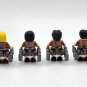 4pcs Attack on Titan Scout Regiment Captain Levi Eren Mikasa Armin Minifigures