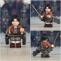 4pcs Attack on Titan Scout Regiment Captain Levi Eren Mikasa Armin Minifigures