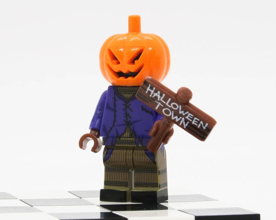 Jack the Pumpkin King Halloween Minifigures Accessories Building Blocks Toys