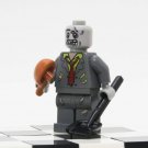 Halloween Zombie (Grey Suit) Minifigures Weapon and Accessories Building Toys