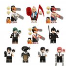 10pcs Chainsaw Man Minifigures Set Denji Pochita Power Reze Makima Accessories