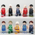 10pcs Sports Basketball Player NBA Players Minifigures Accessories