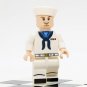 8pcs US Army Navy Sailors Uniform Minifigures Accessories