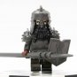 The Hobbit Iron Hills Dwarf Warrior on War Boar Minifigures Weapons Accessories