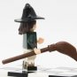 Witch with broom Halloween Minifigures Accessories Building Blocks Toys