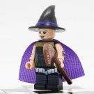 Halloween Purple Witch (with broom) Minifigures Weapon and Accessories