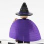 Halloween Purple Witch (with broom) Minifigures Weapon and Accessories