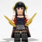 Spy x Family Yor Forger (Black Dress) Minifigures Weapon and Accessories Toys