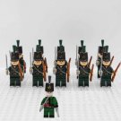 11pcs British Army 95th Rifles Officer Soldiers Minifigures Set Napoleonic Wars