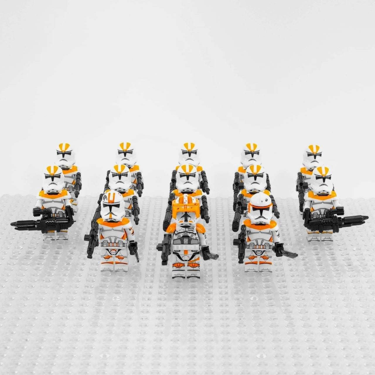 13pcs Star Wars 212th Attack Battalion Minifigures Set Cody Waxer Clone Troopers