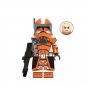 11pcs Star Wars Orange Bomb Squad Troopers Commander Minifigures Set Blocks Toys