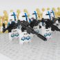 10pcs Star Wars 501st Legion Airborne Troopers and Battle Droids Minifigures Set