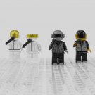4pcs Robot DJs Daft Punk Minifigures Set Electronic Music Singer