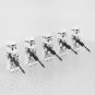 5pcs Star Wars Jedi Fallen Order Flametroopers Minifigures Set Weapons Block Toy