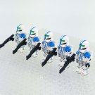 5pcs Star Wars 501st Jetpack troopers Minifigures Set 501st Legion Jet troopers